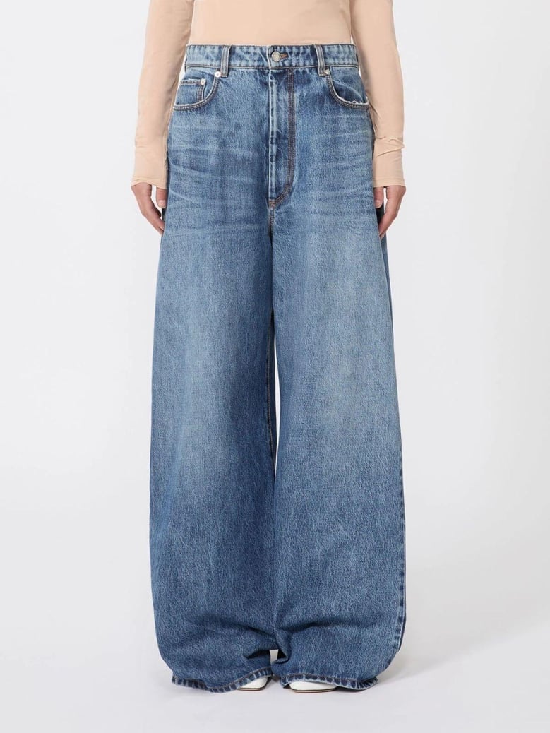 spdangri - oversized low-rise jeans by Selfnex
