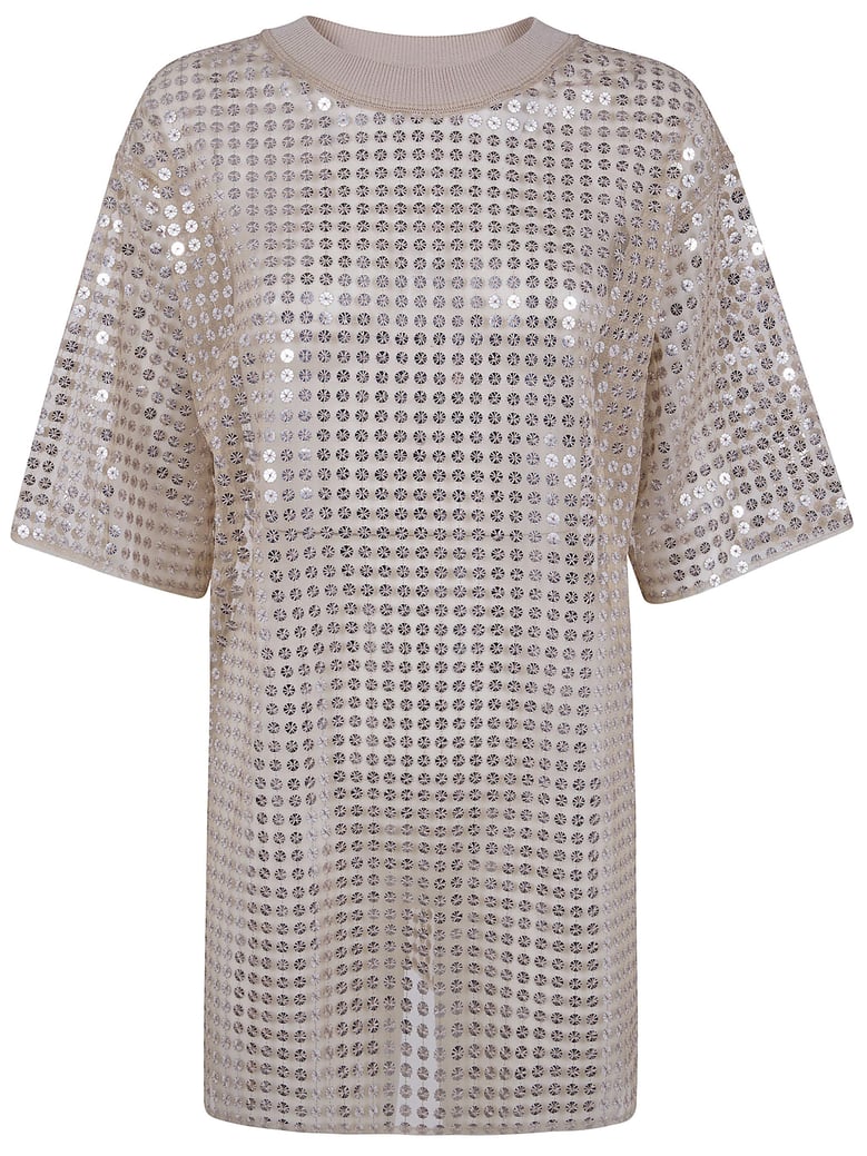 campagna sequins tshirt blouse by Selfnex