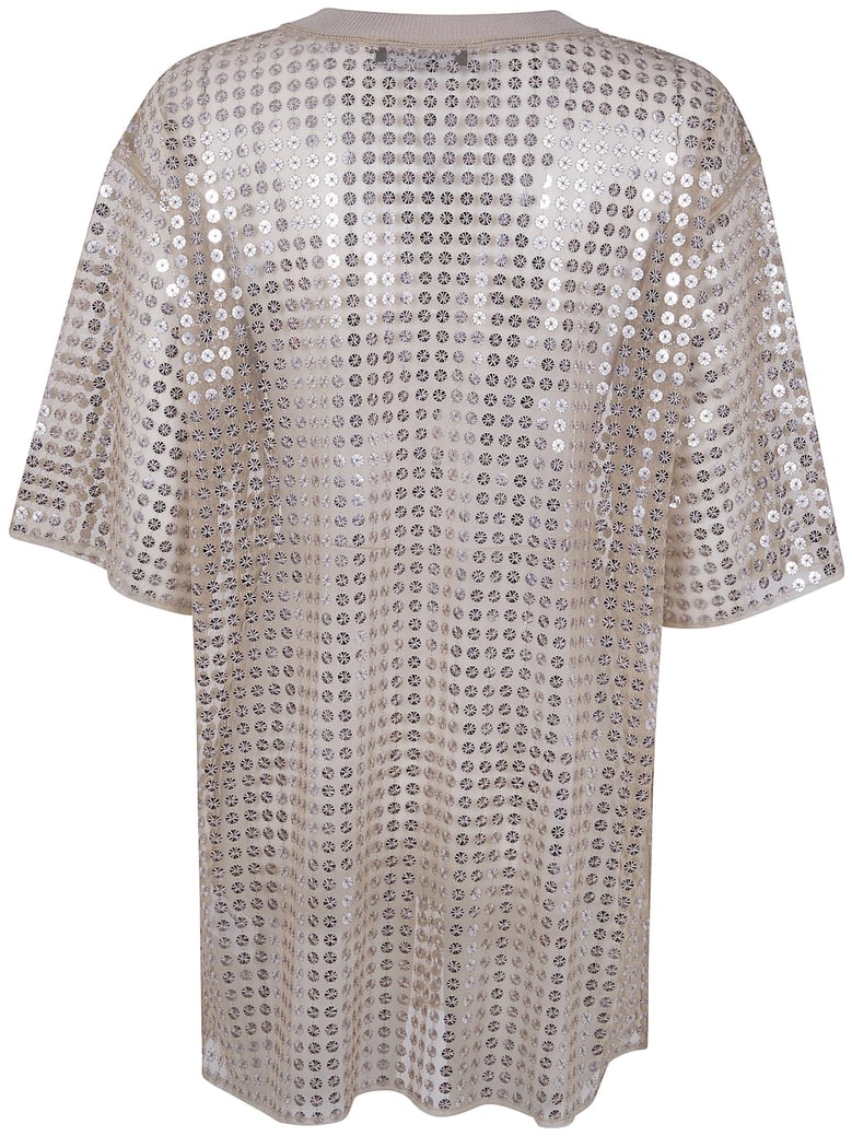 campagna sequins tshirt blouse by Selfnex