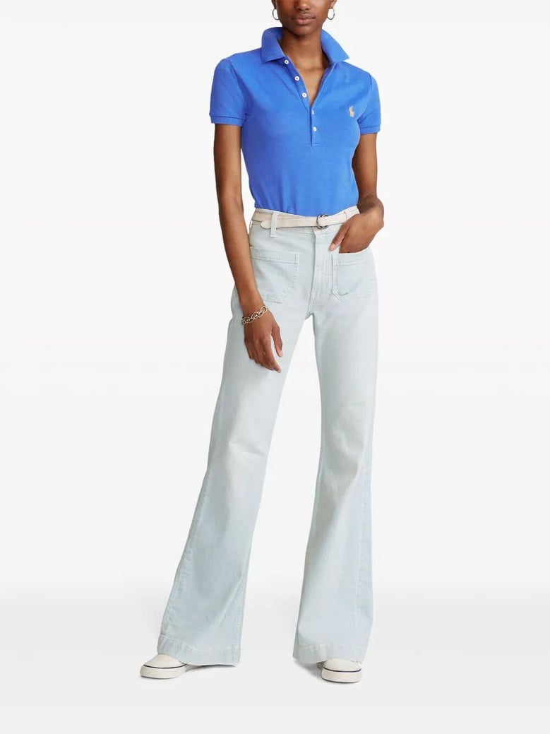 julie short sleeves polo shirt by Selfnex