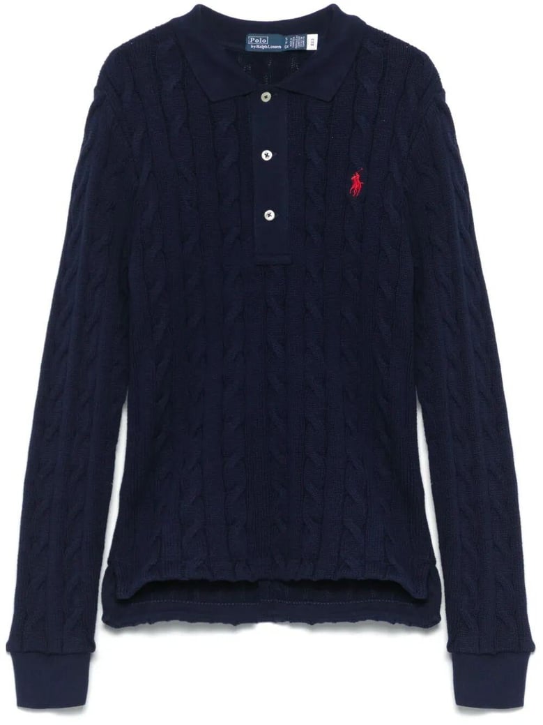 long sleeves polo shirt by Selfnex