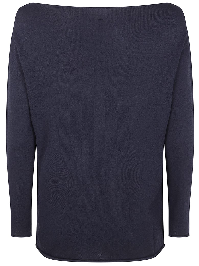 keyyie boat neck sweater by Selfnex