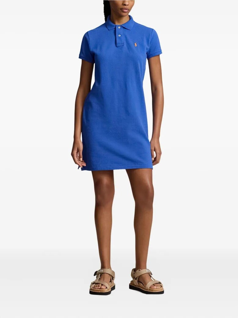 polo short sleeves mini dress by Selfnex