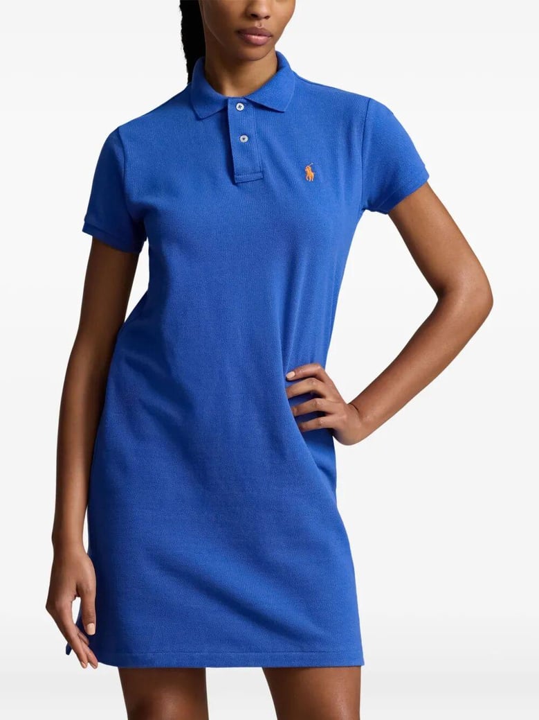 polo short sleeves mini dress by Selfnex