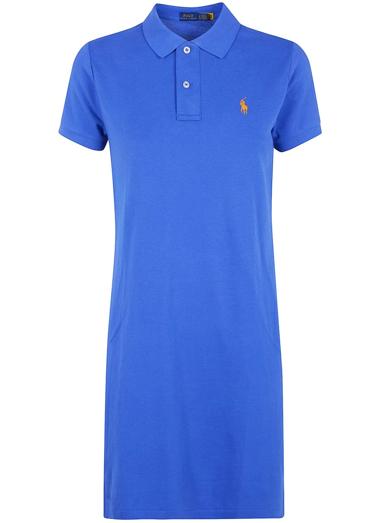 polo short sleeves mini dress by Selfnex