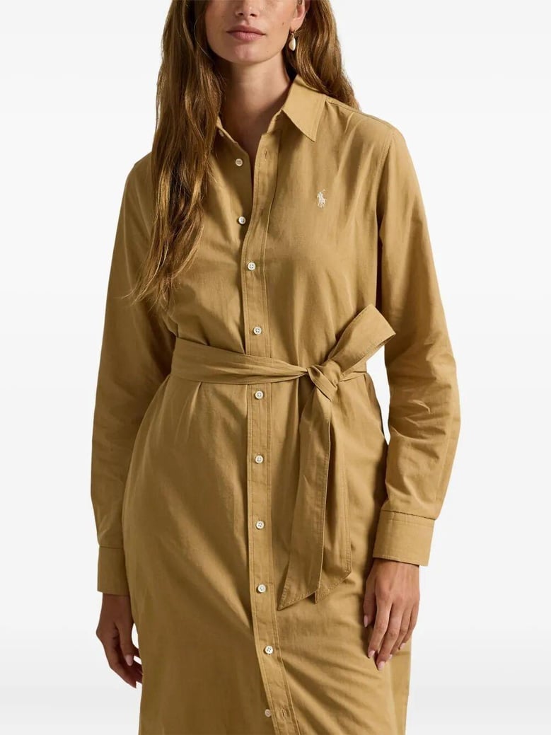 long sleeves shirt midi dress by Selfnex
