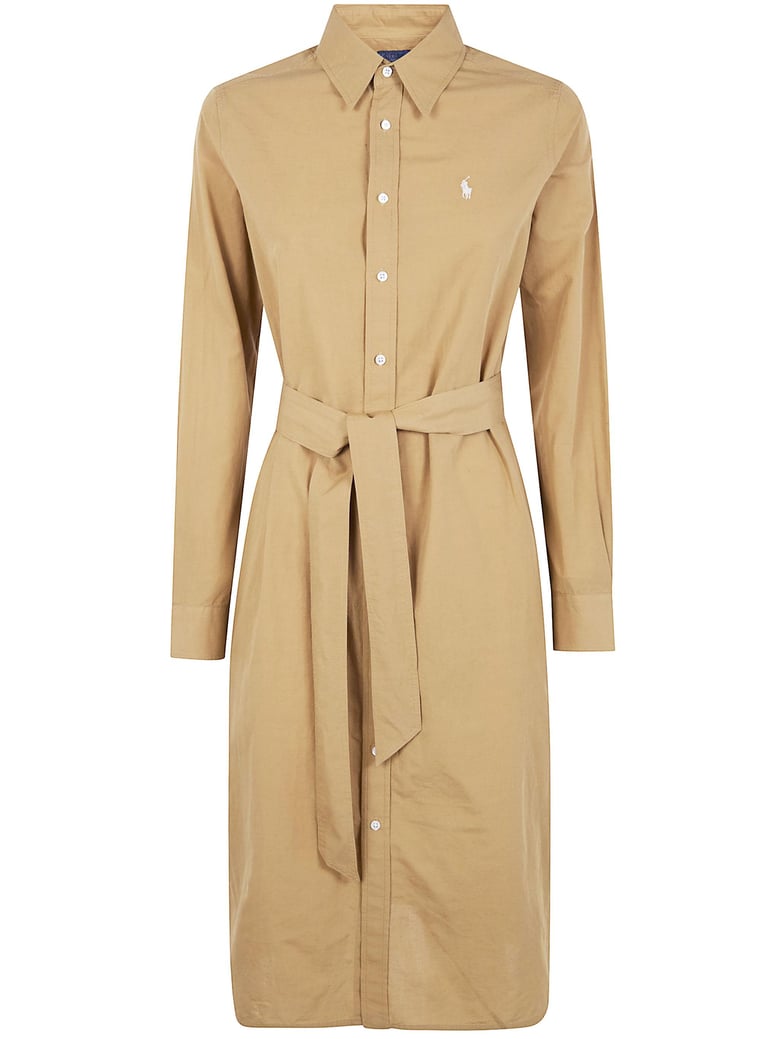 long sleeves shirt midi dress by Selfnex
