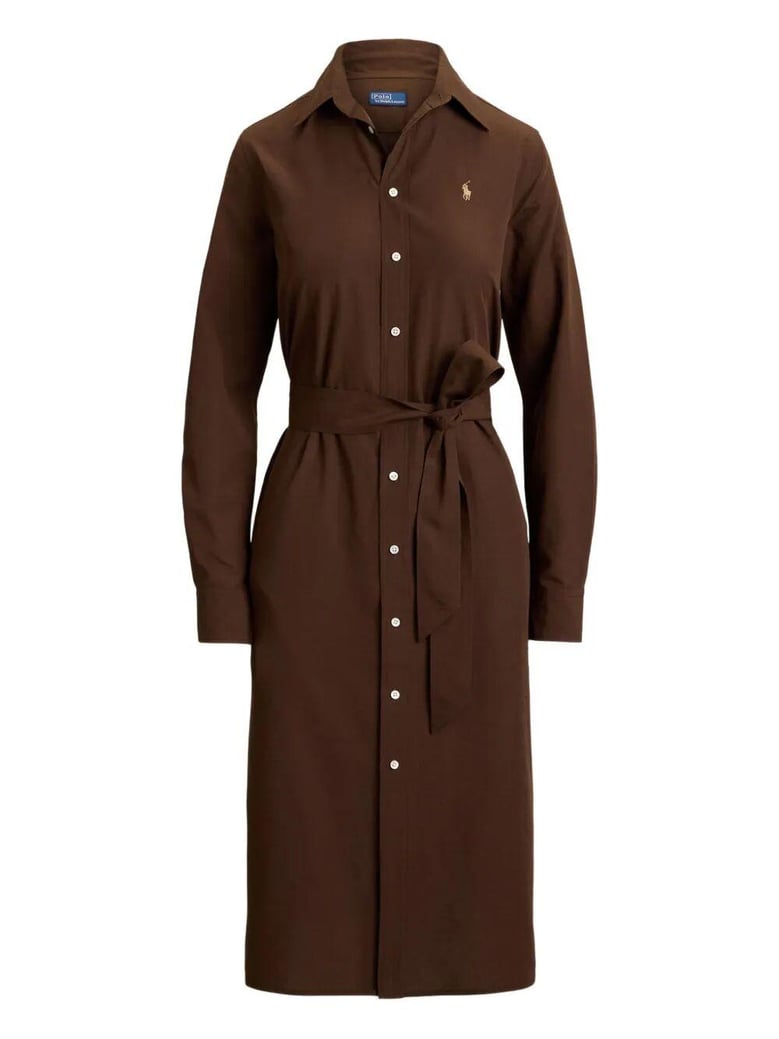 long sleeves shirt midi dress by Selfnex