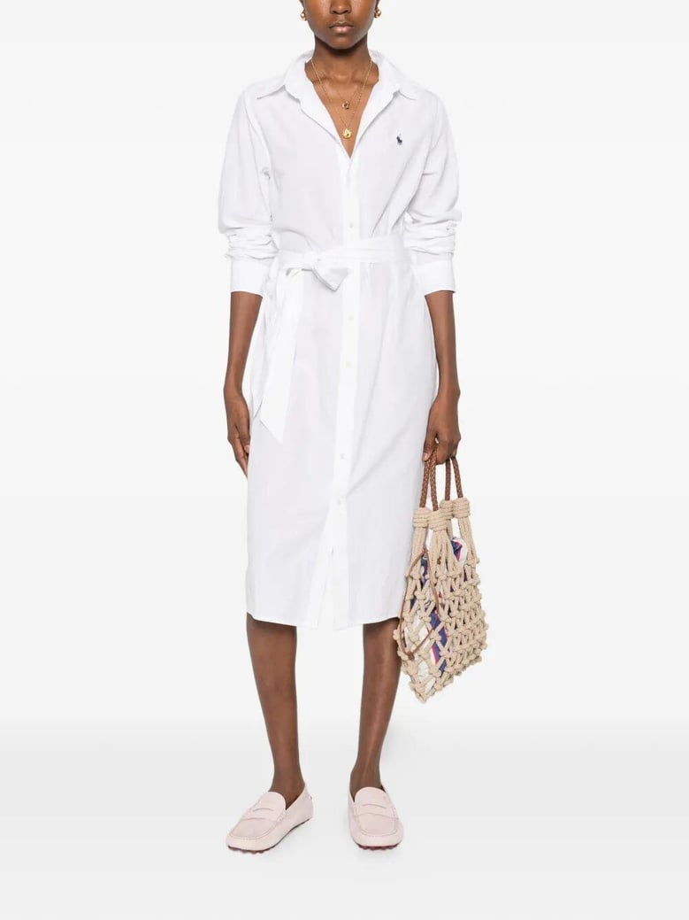 long sleeves shirt midi dress by Selfnex