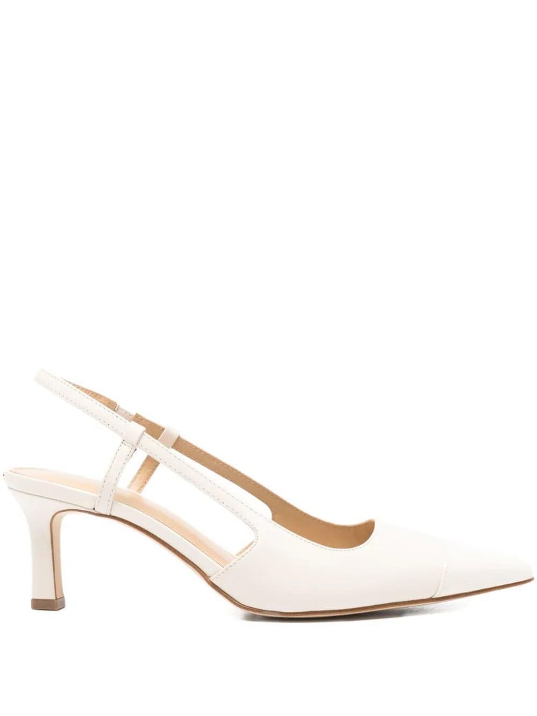 alora toe cap medium sling pump by Selfnex