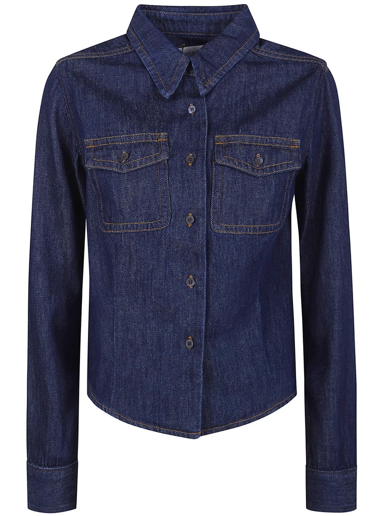 cellie denim shirt by Selfnex