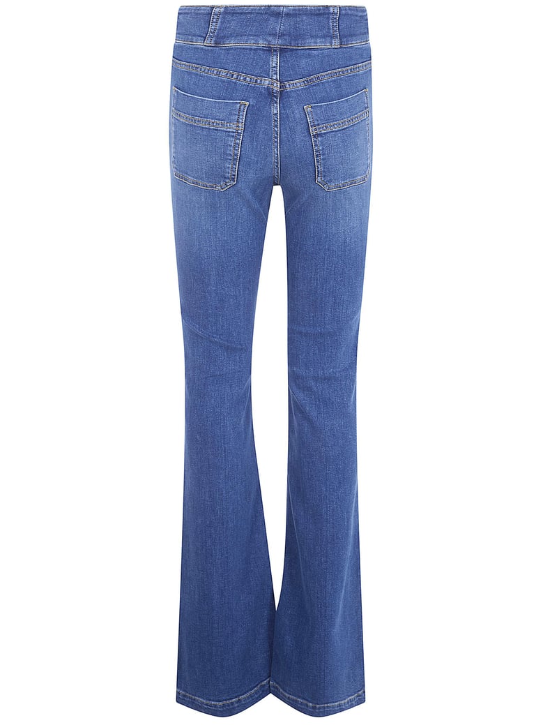 flared jeans by Selfnex