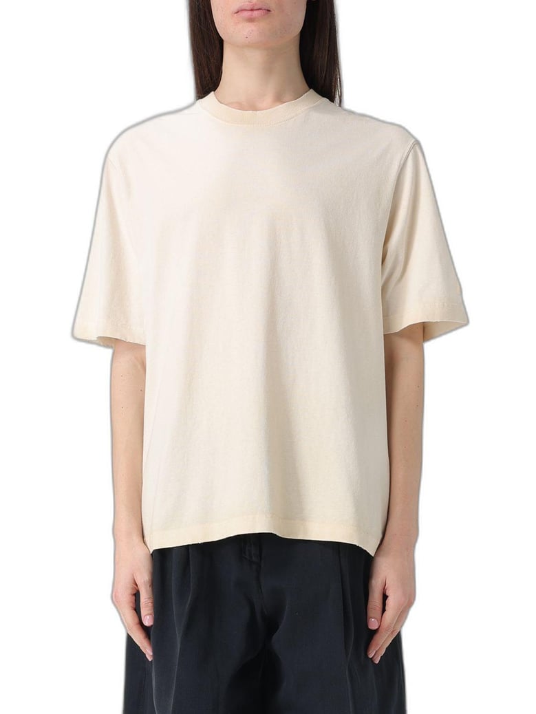 golden goose crystal embellished cotton t-shirt by Selfnex