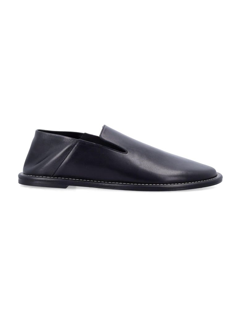 ami paris black leather loafers by Selfnex
