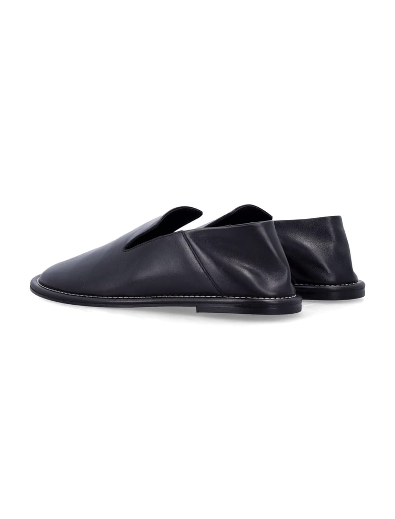 ami paris black leather loafers by Selfnex