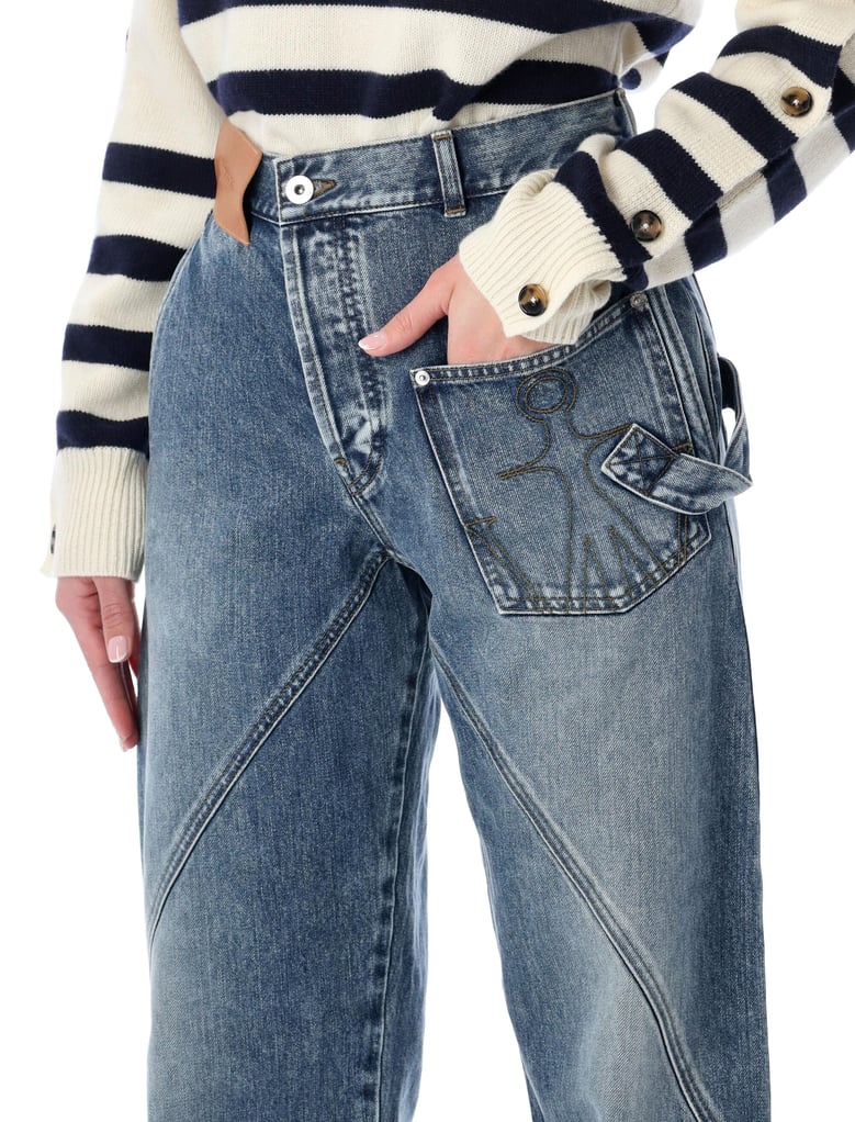 jw anderson twisted workwear jeans by Selfnex