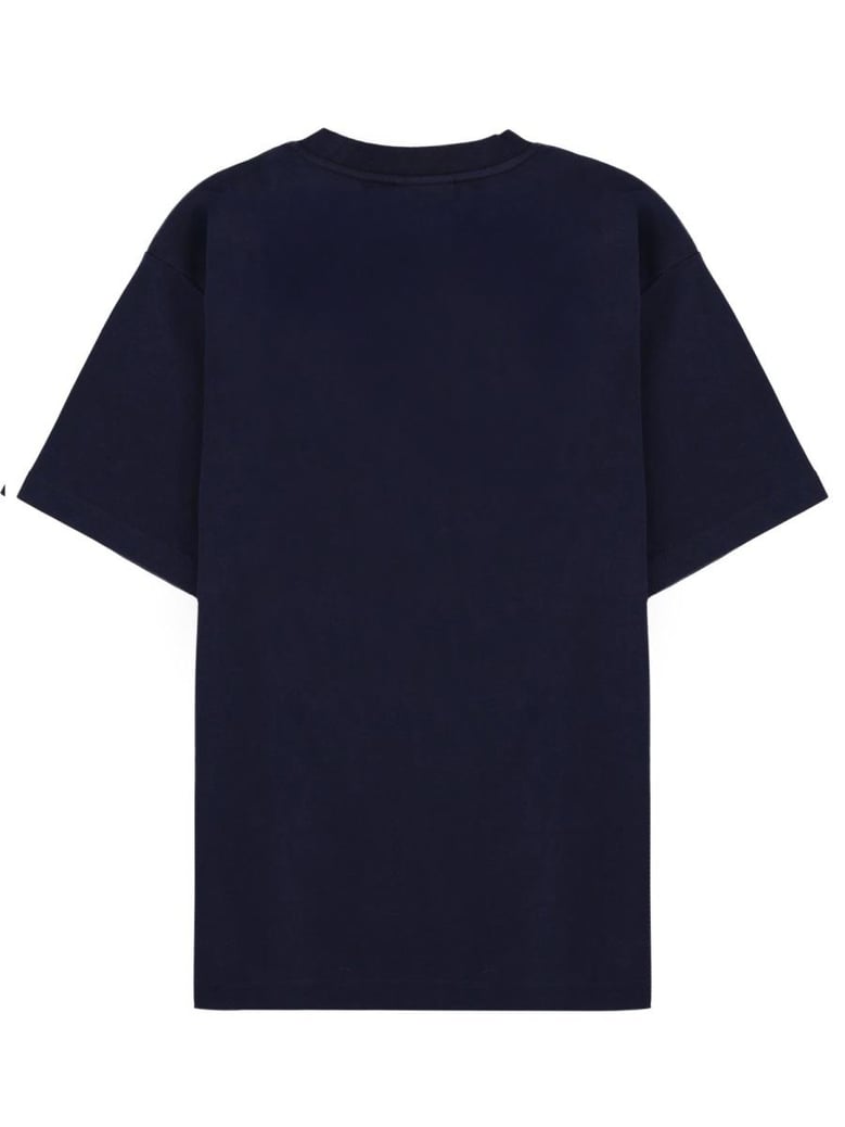 blue cotton t-shirt by Selfnex