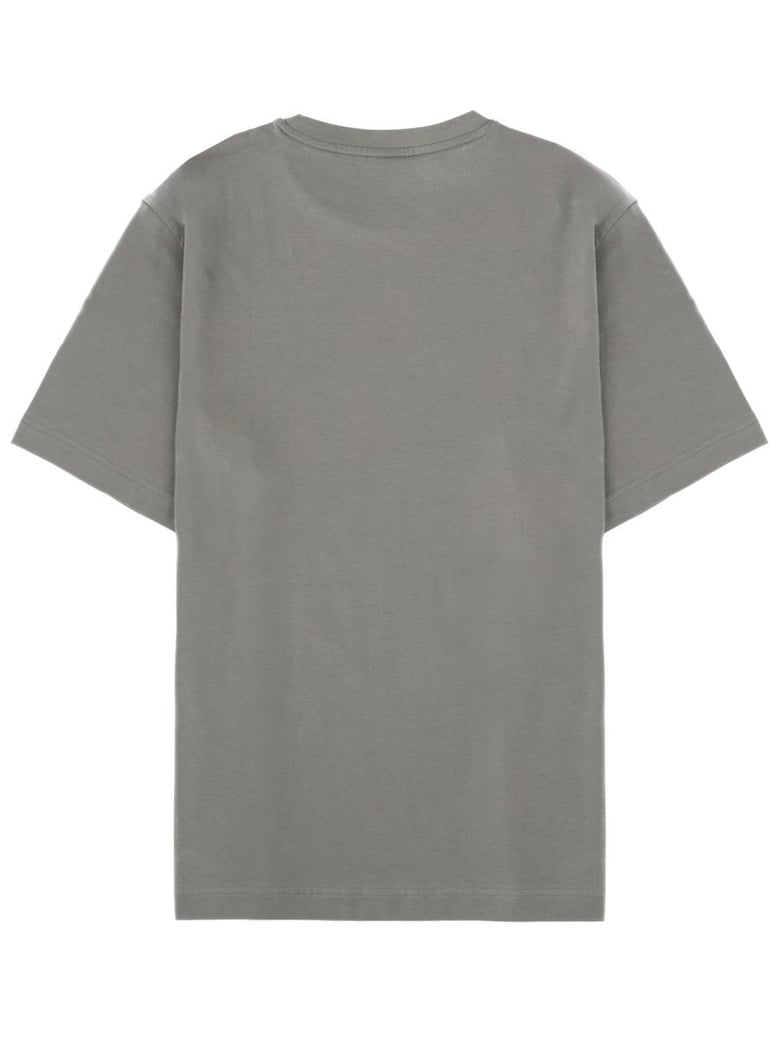 green cotton-blend t-shirt by Selfnex