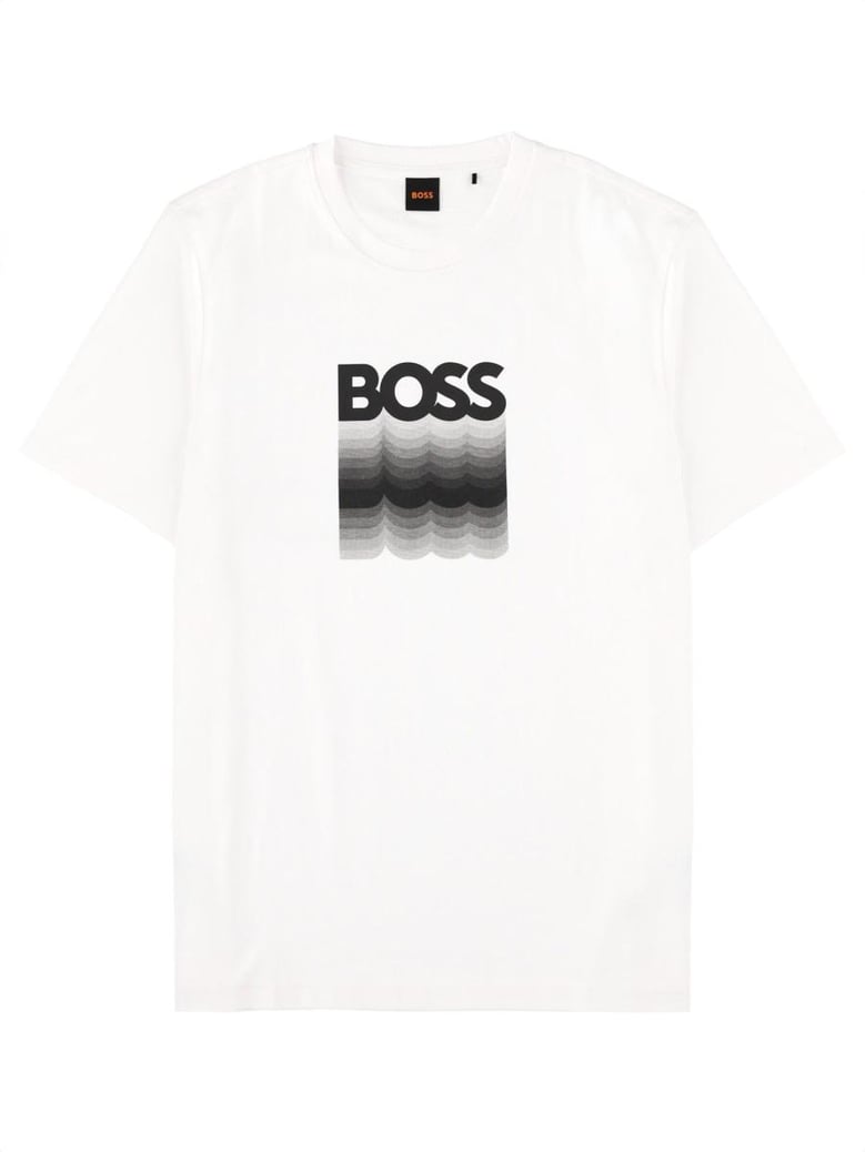 white cotton t-shirt by Selfnex