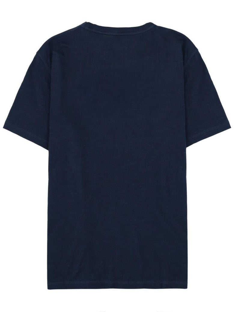 blue cotton t-shirt by Selfnex