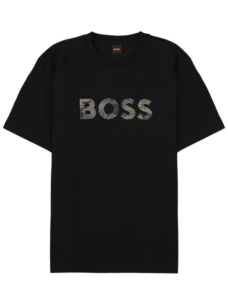 black cotton t-shirt by Selfnex