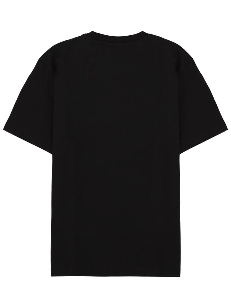 black cotton t-shirt by Selfnex