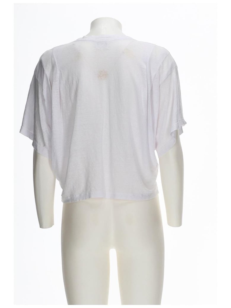 white linen t-shirt by Selfnex