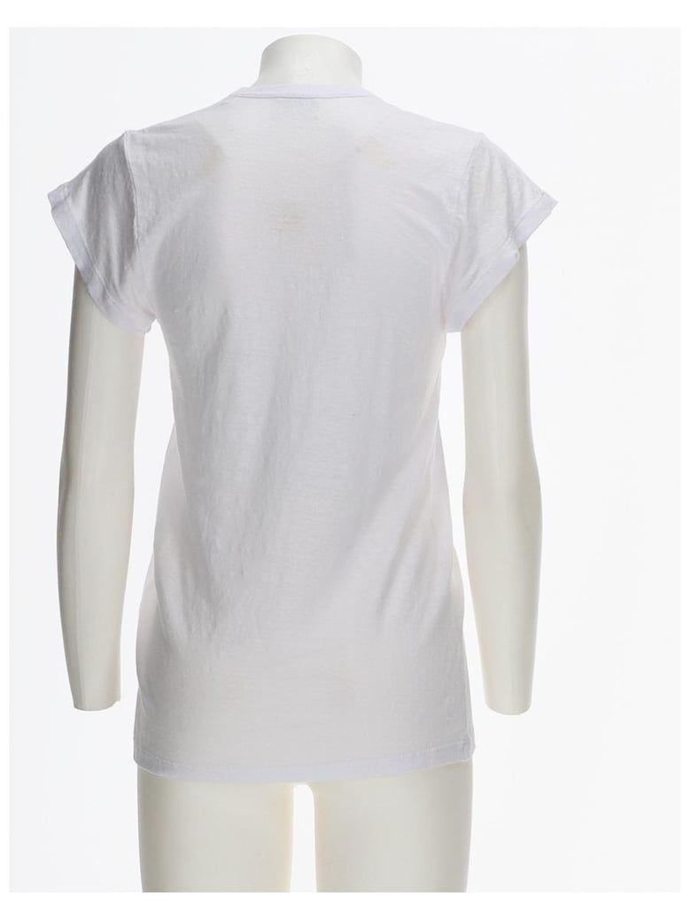 white linen t-shirt by Selfnex