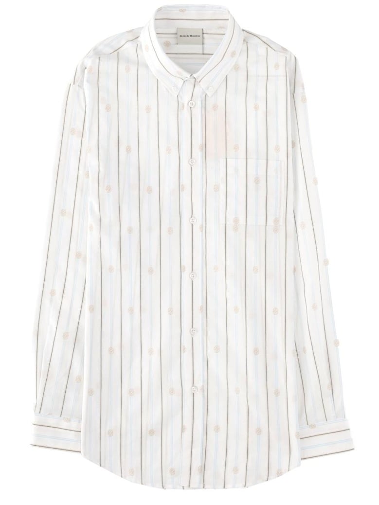 white cotton shirt by Selfnex