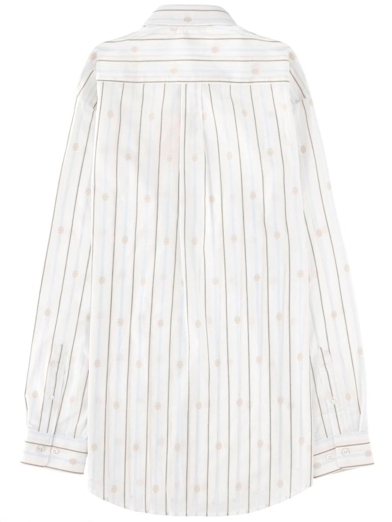 white cotton shirt by Selfnex