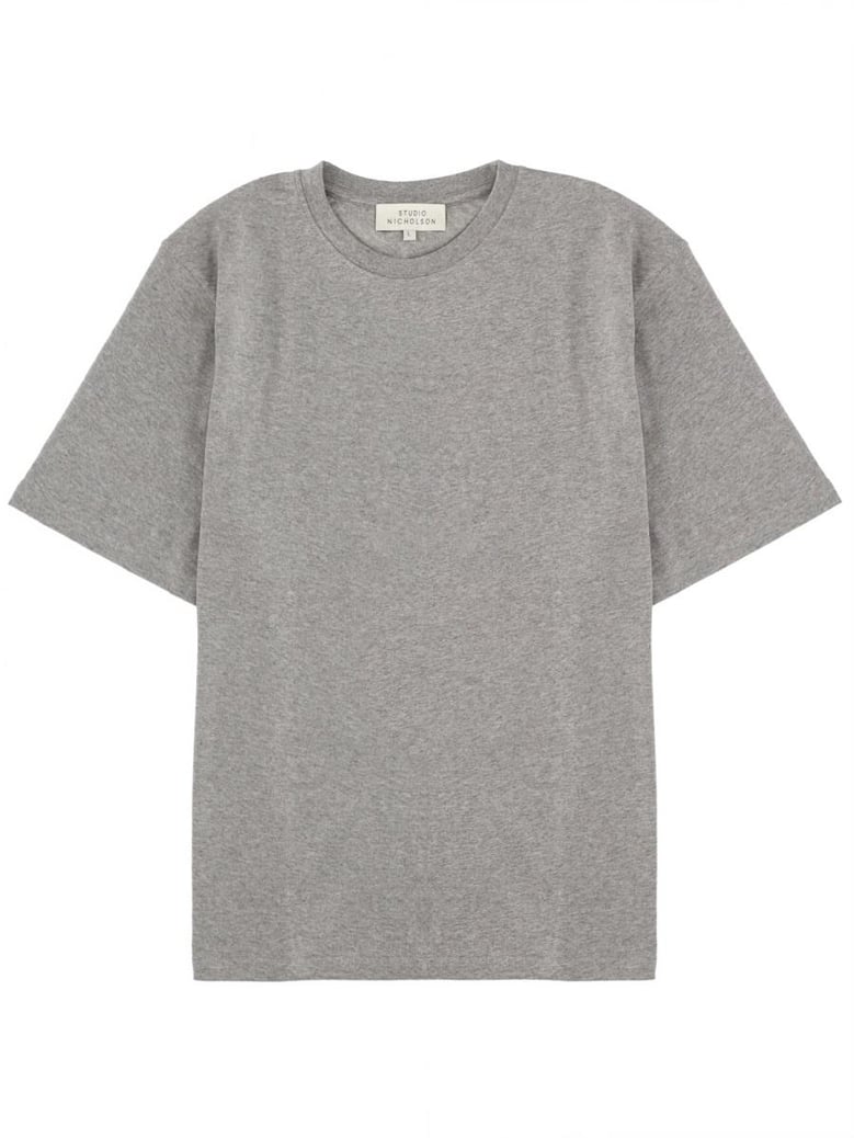 grey cotton t-shirt by Selfnex