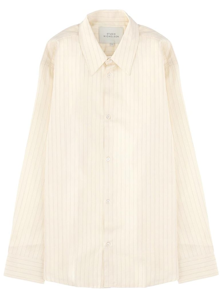 multicolour cotton silk shirt by Selfnex