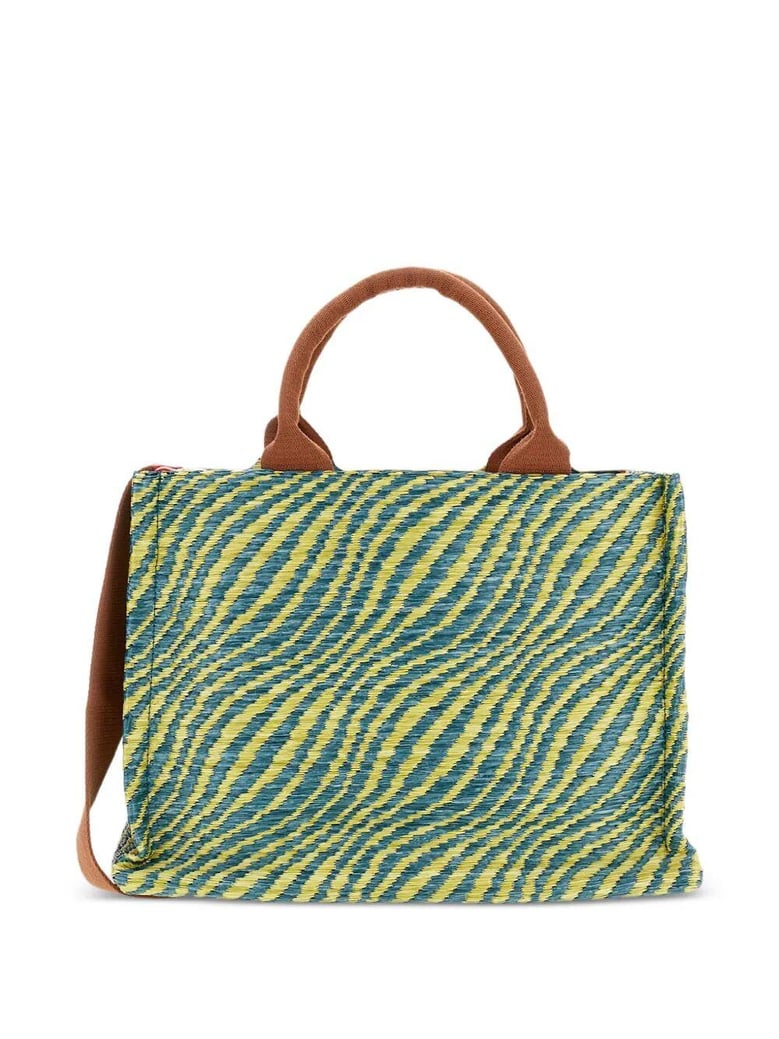 green calf leather handbag by Selfnex