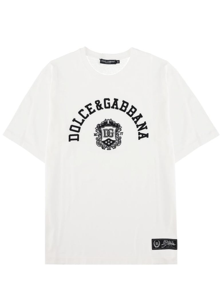 white cotton t-shirt by Selfnex