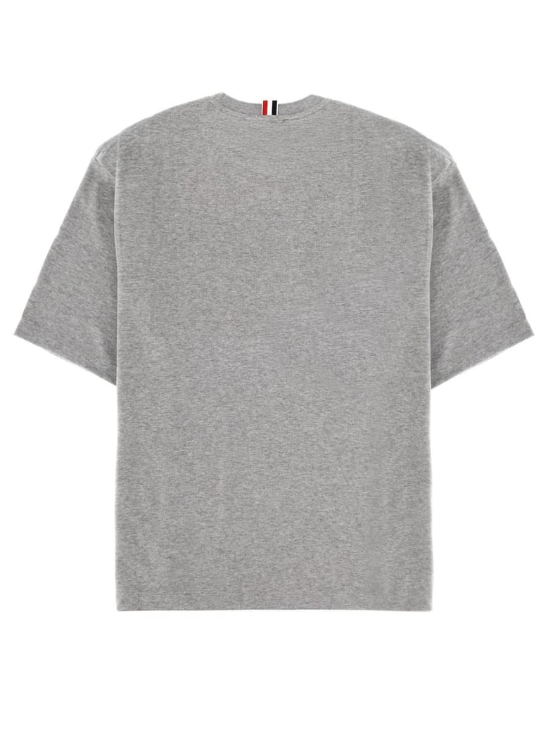 grey cotton t-shirt by Selfnex