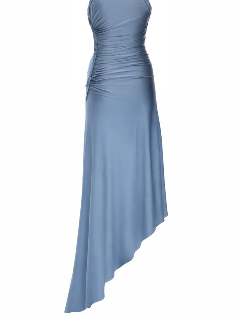 woven and draped dress by Selfnex