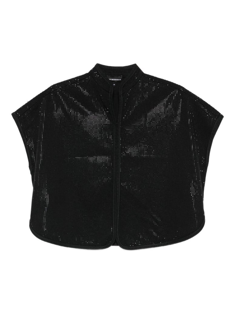 studded cropped top by Selfnex
