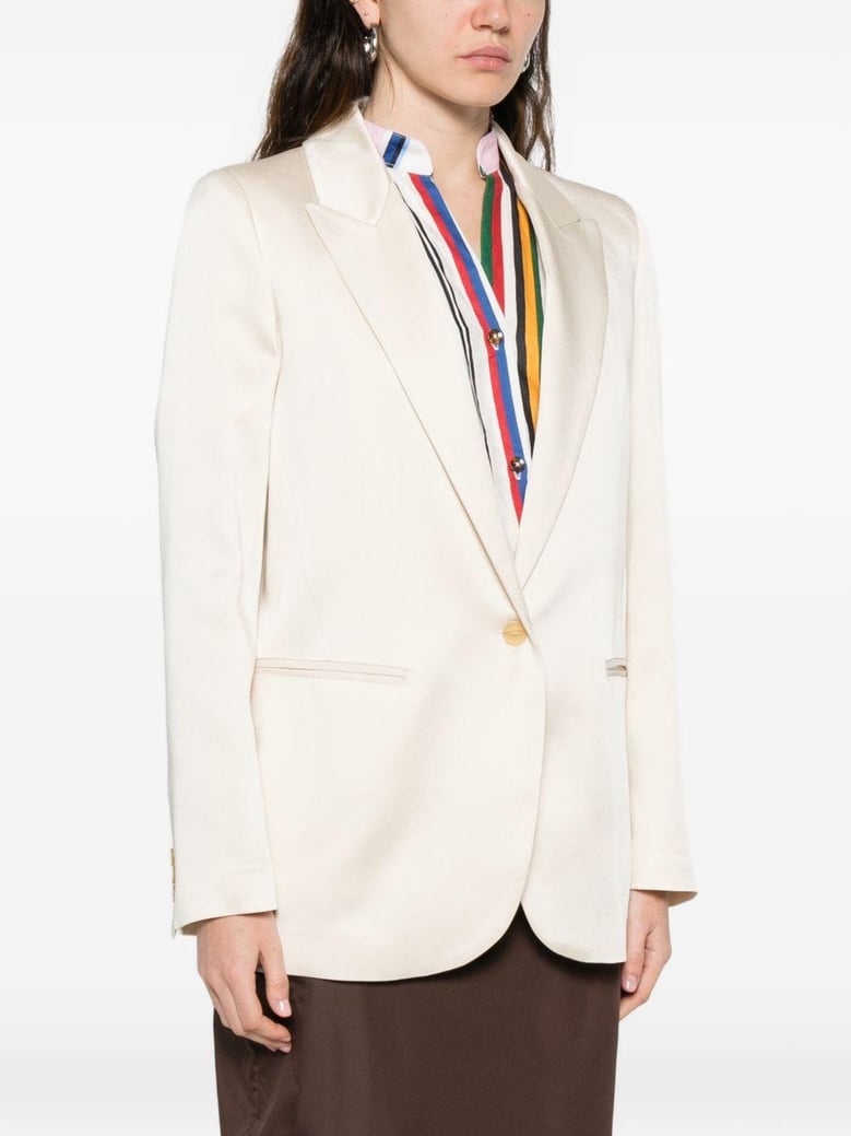 single-breasted blazer jacket by Selfnex