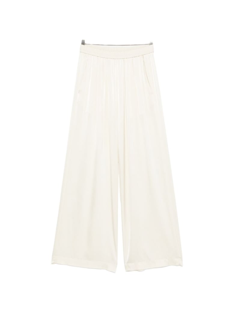 silk satin trousers by Selfnex