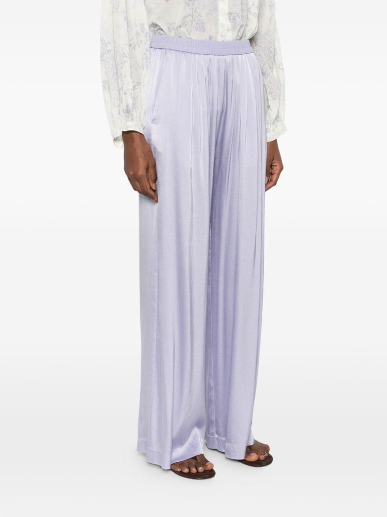 silk satin trousers by Selfnex