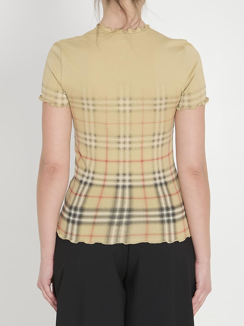 stretch cotton t-shirt by Selfnex
