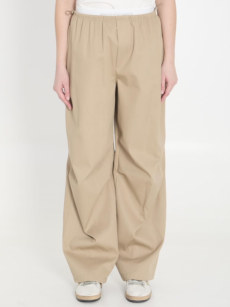 mid-rise sweatpants by Selfnex