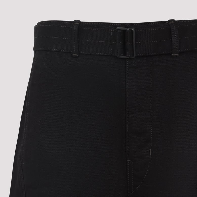 twisted belted pants by Selfnex