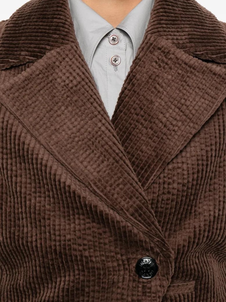 corduroy buttoned waistcoat by Selfnex