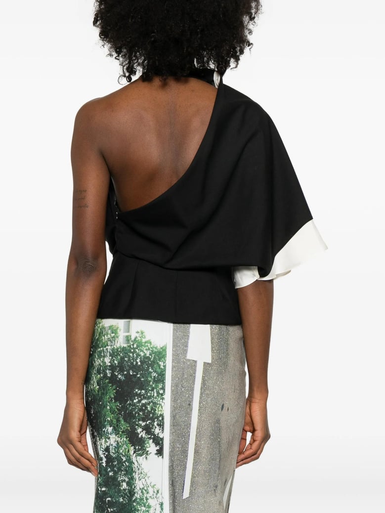 draped top by Selfnex