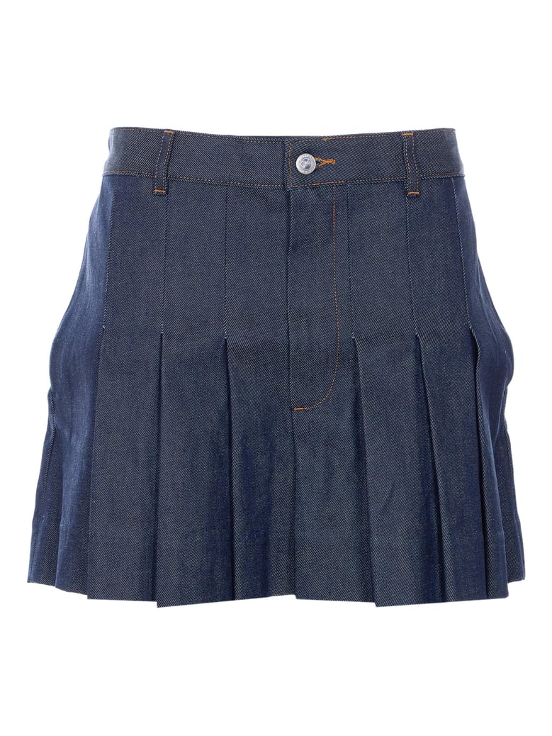 mini skirt plisse by Selfnex