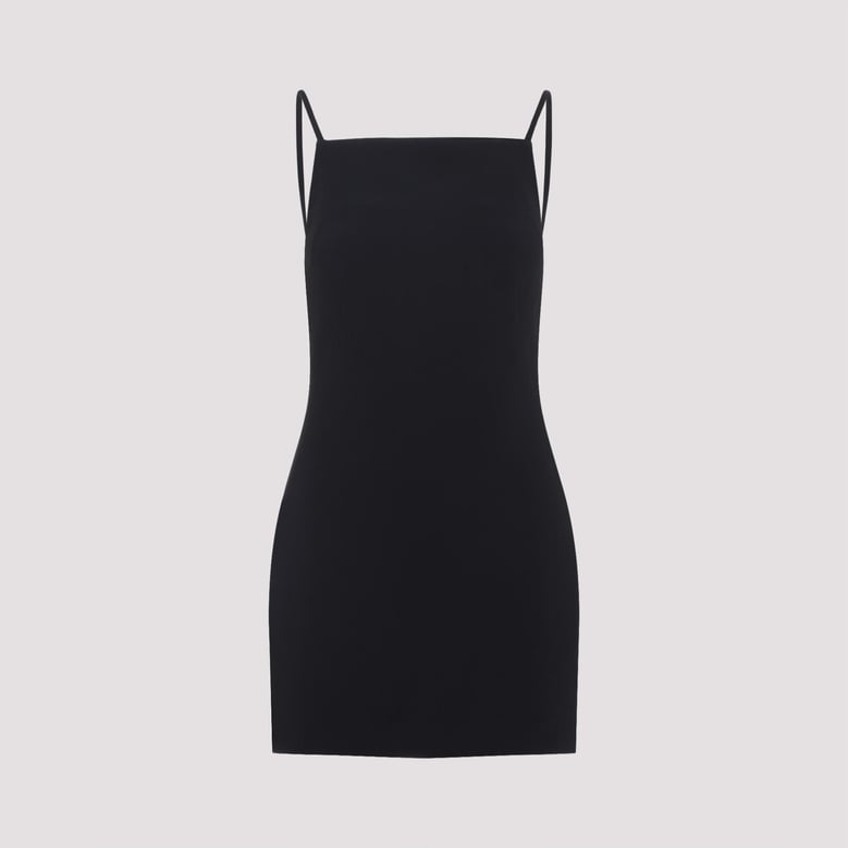 sliced mini dress by Selfnex