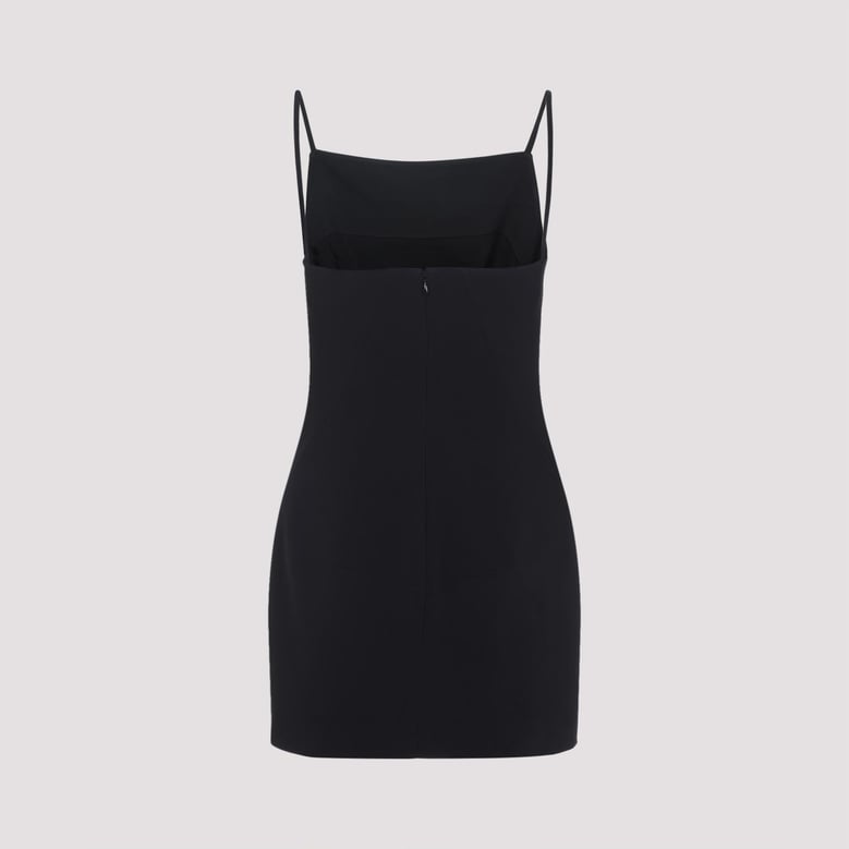 sliced mini dress by Selfnex