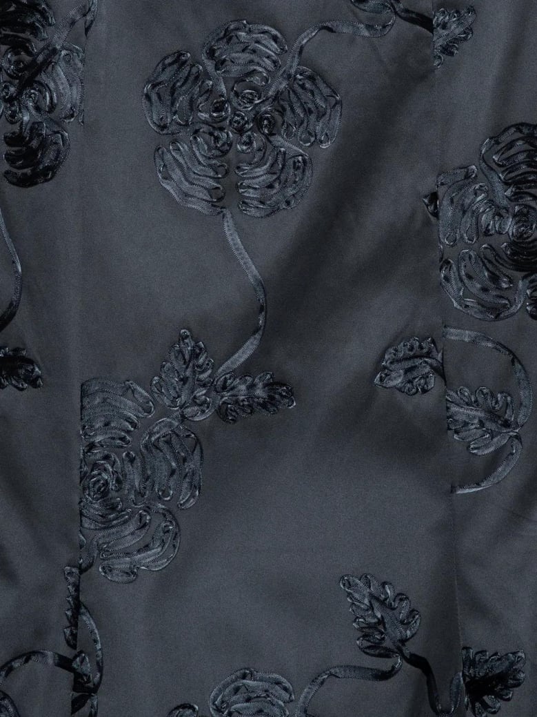 3d flower midi dress by Selfnex