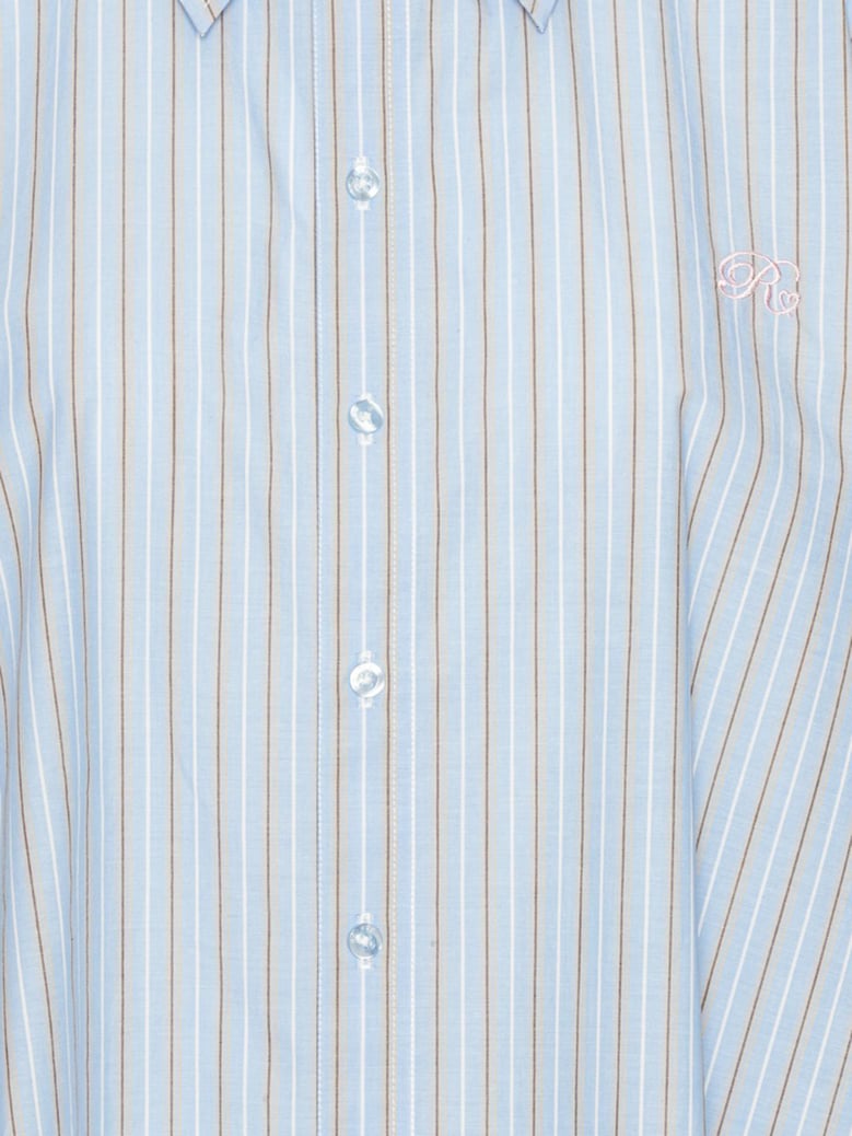 striped buttoned shirt by Selfnex